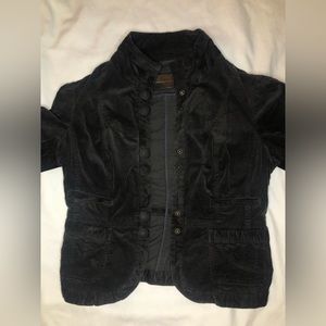 Black Corduroy Jacket, Size Medium